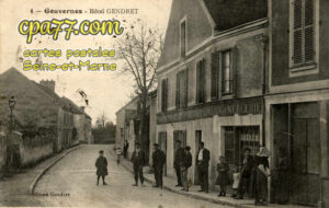 Gouvernes (Seine-et-Marne) - Hôtel Gendret