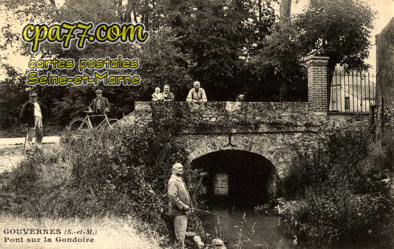 Gouvernes (Seine-et-Marne) - Pont sur la Gondoire