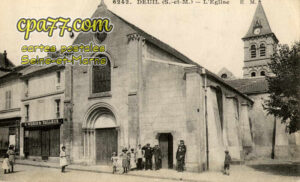 Gouvernes (Seine-et-Marne) - L&rsquo;Eglise de Deuil