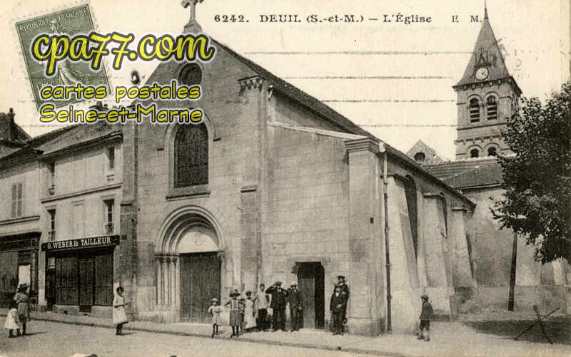 Gouvernes (Seine-et-Marne) - L&rsquo;Eglise de Deuil