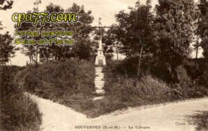 Gouvernes (Seine-et-Marne) - Le Calvaire