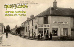 Grandpuits Bailly Carrois (Seine-et-Marne) - Café de la Gare – La Grande Rue