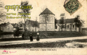 Grandpuits Bailly Carrois (Seine-et-Marne) - Eglise (côté Nord)