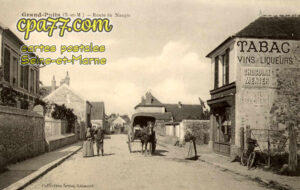 Grandpuits Bailly Carrois (Seine-et-Marne) - Route de Nangis