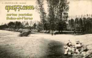 Gravon (Seine-et-Marne) - Le Lavoir