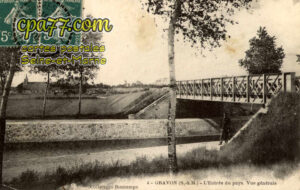 Gravon (Seine-et-Marne) - L&rsquo;Entrée du Pays – Vue générale