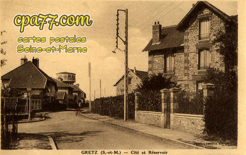 Gretz Armainvilliers (Seine-et-Marne) - Cité et Réservoir