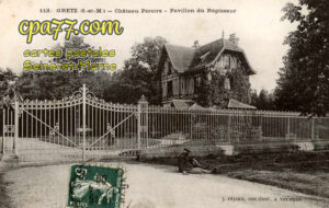 Gretz Armainvilliers (Seine-et-Marne) - Château Péreire – Pavillon du Régisseur