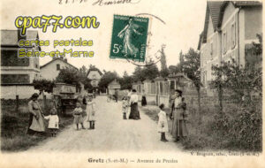 Gretz Armainvilliers (Seine-et-Marne) - Avenue de Presles