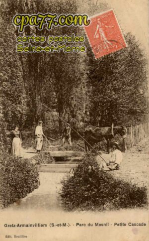 Gretz Armainvilliers (Seine-et-Marne) - Parc du Mesnil – Petite Cascade