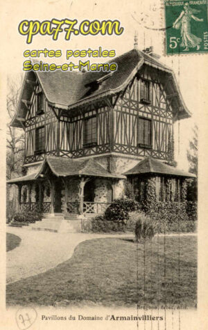Gretz Armainvilliers (Seine-et-Marne) - Pavillon du Domaine d&rsquo;Armainvilliers