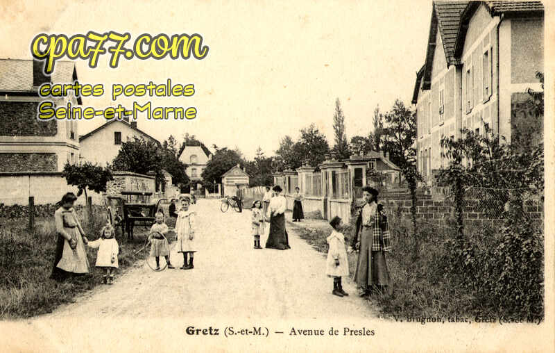Gretz Armainvilliers (Seine-et-Marne) - Avenue de Presles