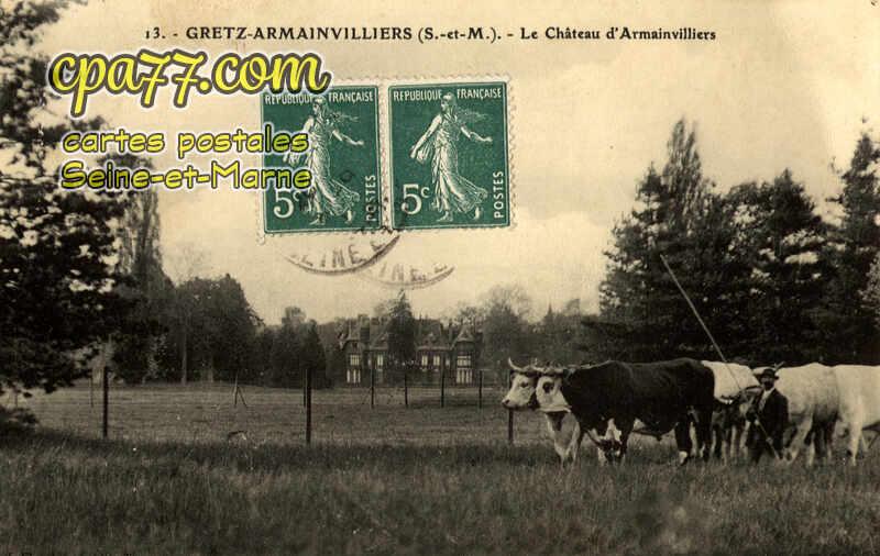 Gretz Armainvilliers (Seine-et-Marne) - Le Château d&rsquo;Armainvilliers