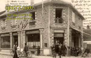 Gretz Armainvilliers (Seine-et-Marne) - Restaurant Brugnon
