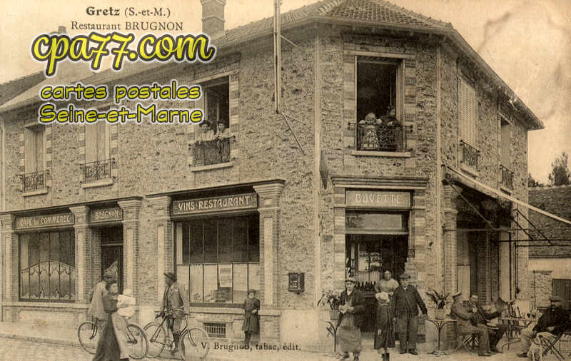 Gretz Armainvilliers (Seine-et-Marne) - Restaurant Brugnon