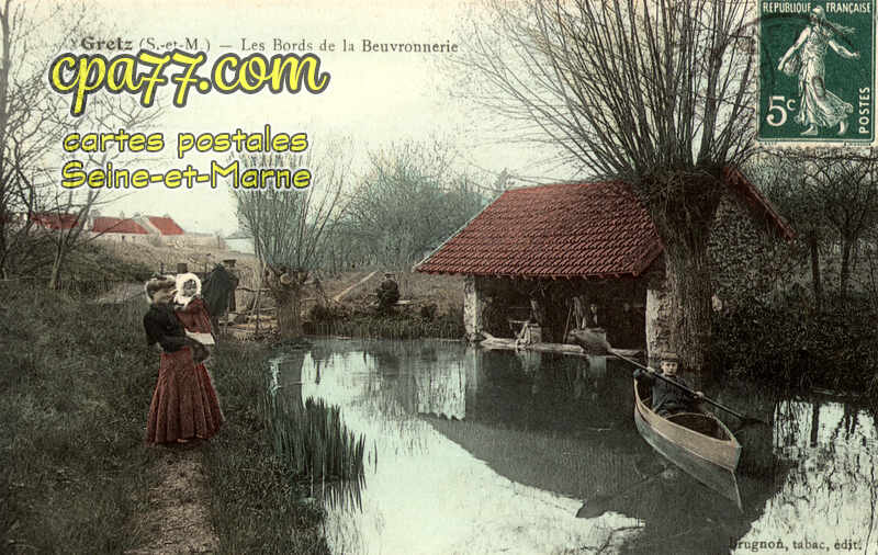 Gretz Armainvilliers (Seine-et-Marne) - Les Bords de la Beuvronnerie