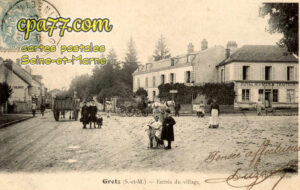 Gretz Armainvilliers (Seine-et-Marne) - Entrée du village