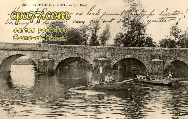 Grez Sur Loing (Seine-et-Marne) - Le Pont