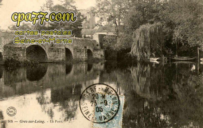 Grez Sur Loing (Seine-et-Marne) - Le Pont
