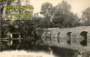Grez Sur Loing (Seine-et-Marne) - Le Pont