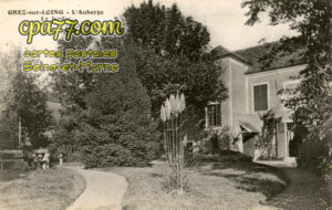 Grez Sur Loing (Seine-et-Marne) - L&rsquo;Auberge – Le Jardin