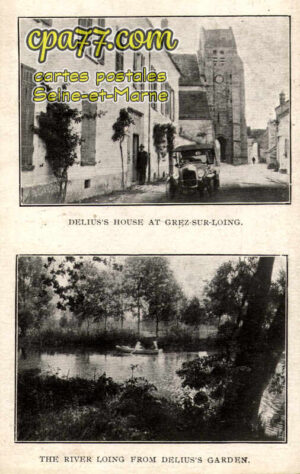 Grez Sur Loing (Seine-et-Marne) - Delius&rsquo;s House at Grez-sur-Loing