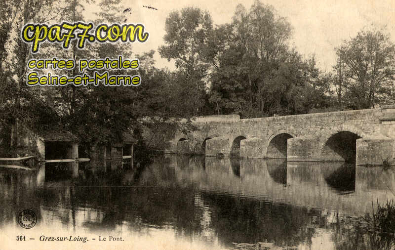 Grez Sur Loing (Seine-et-Marne) - Le Pont