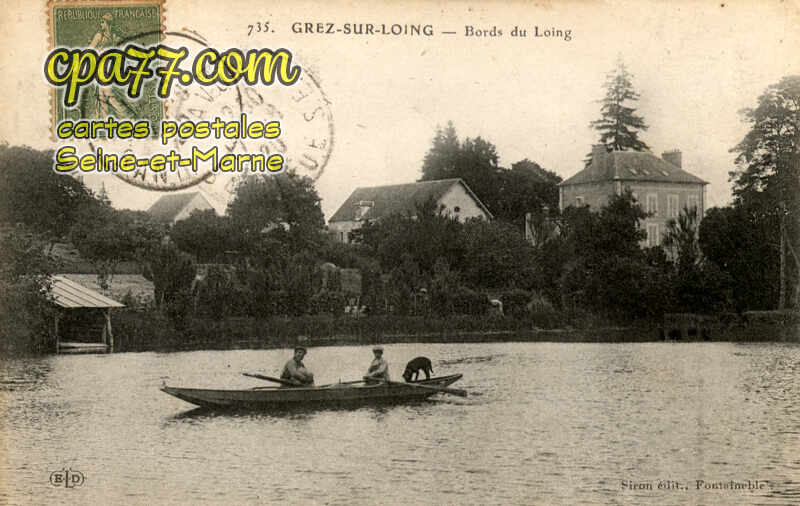 Grez Sur Loing (Seine-et-Marne) - Bords du Loing