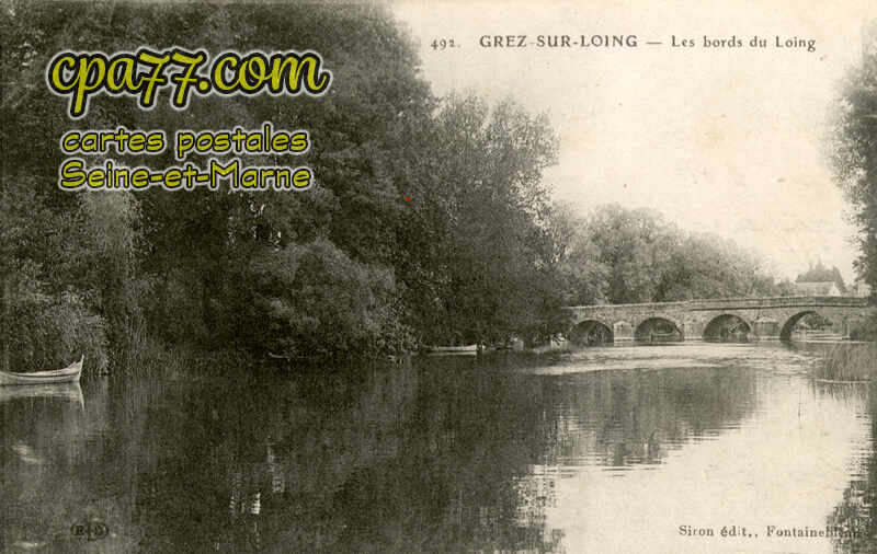 Grez Sur Loing (Seine-et-Marne) - Les Bords du Loing