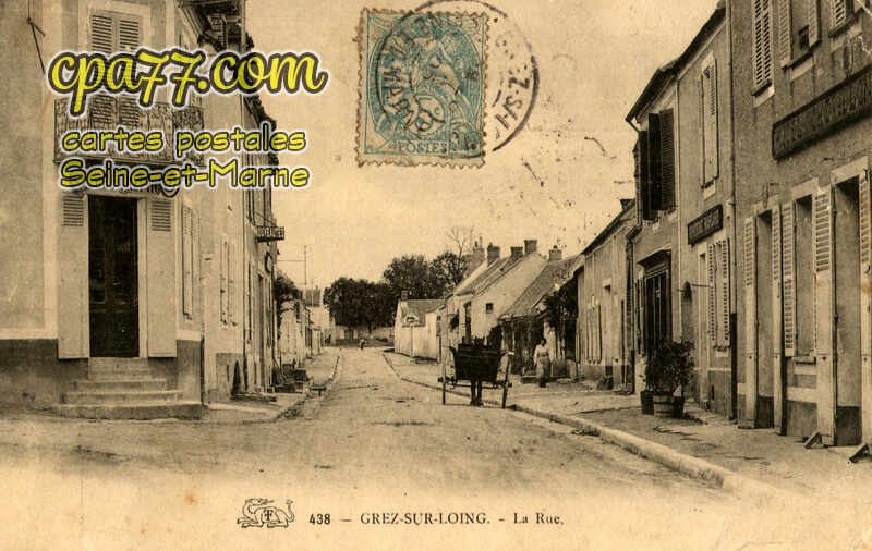 Grez Sur Loing (Seine-et-Marne) - La Rue