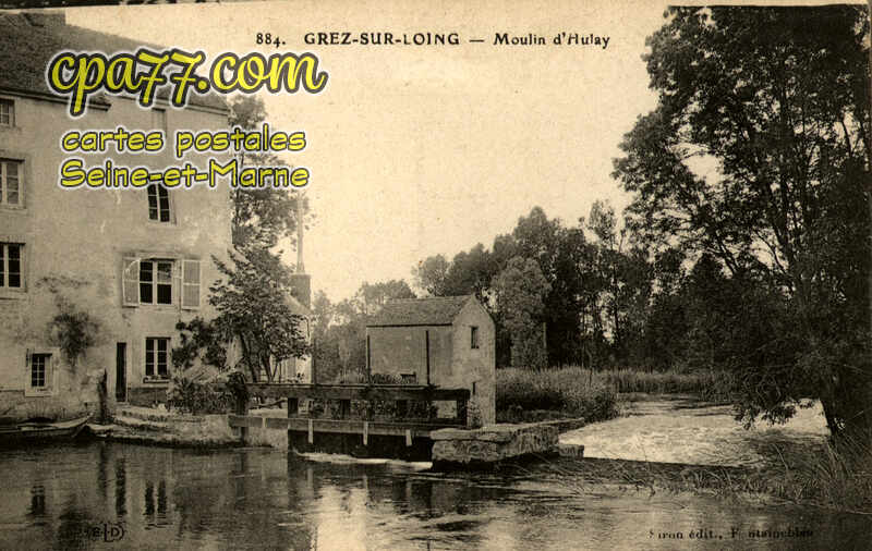 Grez Sur Loing (Seine-et-Marne) - Moulin d&rsquo;Aulay