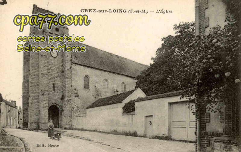 Grez Sur Loing (Seine-et-Marne) - L&rsquo;Eglise