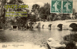 Grez Sur Loing (Seine-et-Marne) - Le Pont