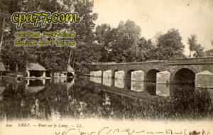Grez Sur Loing (Seine-et-Marne) - Pont sur le Loing