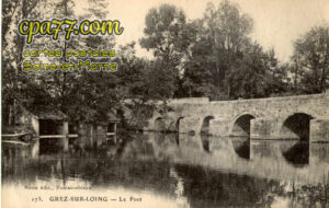 Grez Sur Loing (Seine-et-Marne) - Le Pont