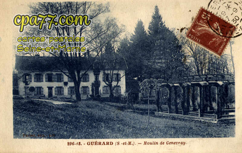 Guérard (Seine-et-Marne) - Moulin de Genevray
