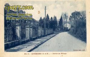 Guérard (Seine-et-Marne) - Entrée du village