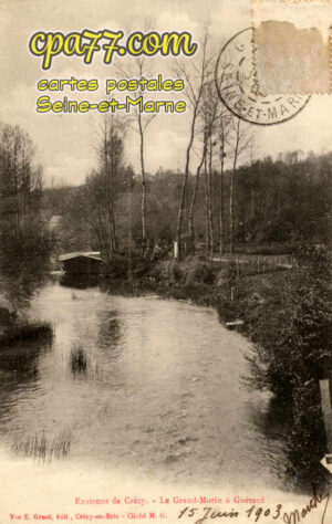 Guérard (Seine-et-Marne) - Environs de Crécy – Le Grand Morin à Guérard