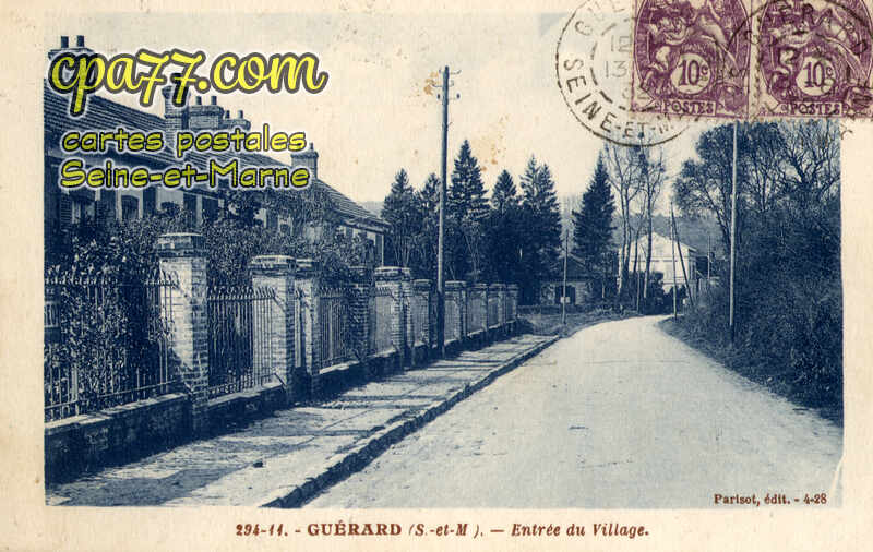 Guérard (Seine-et-Marne) - Entrée du Village