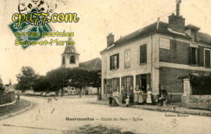 Guermantes (Seine-et-Marne) - Entrée du Pays – Eglise