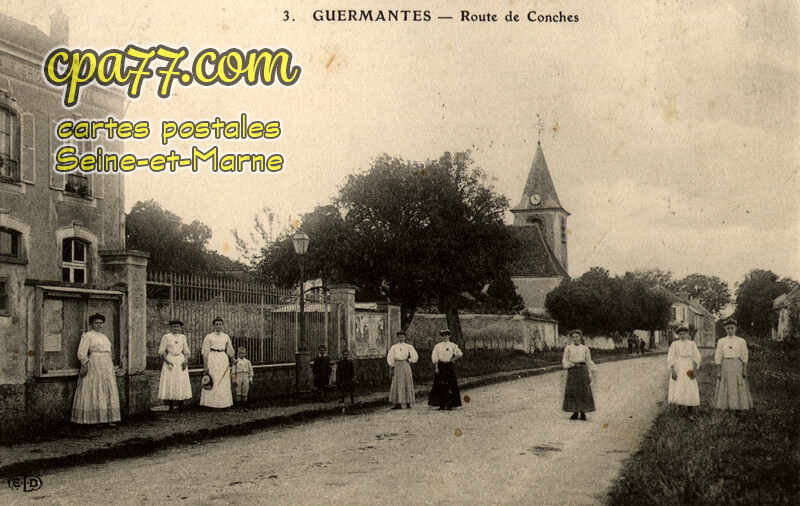 Guermantes (Seine-et-Marne) - Route de Conches