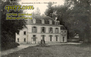 Guermantes (Seine-et-Marne) - Château de Deuil