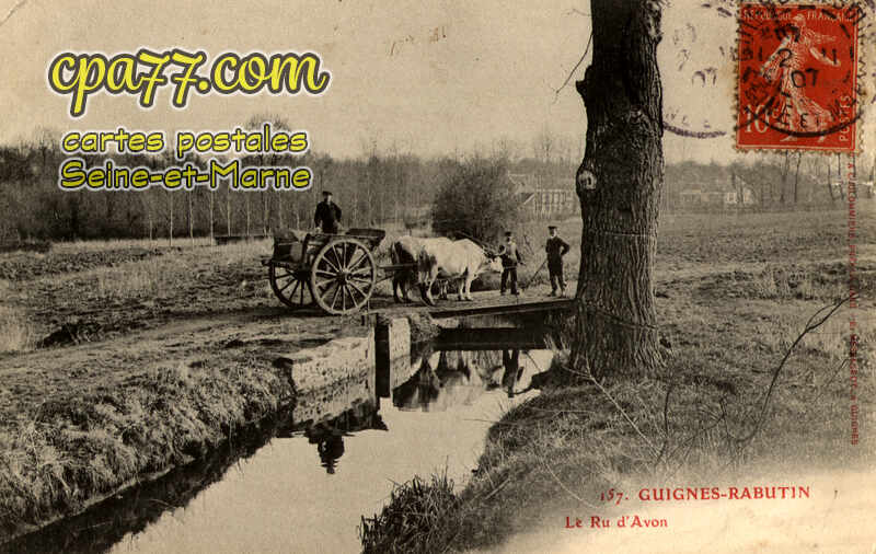 Guignes Rabutin (Seine-et-Marne) - Le Ru d&rsquo;Avon