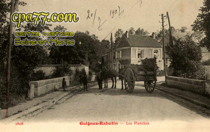 Guignes Rabutin (Seine-et-Marne) - Les Planches