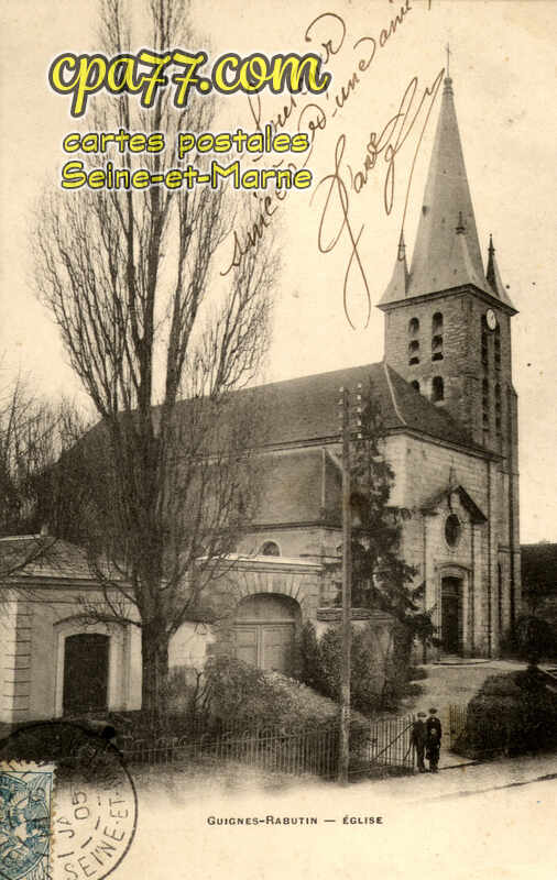 Guignes Rabutin (Seine-et-Marne) - Eglise