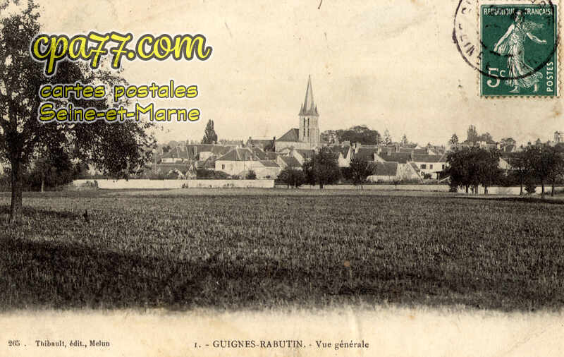 Guignes Rabutin (Seine-et-Marne) - Vue générale