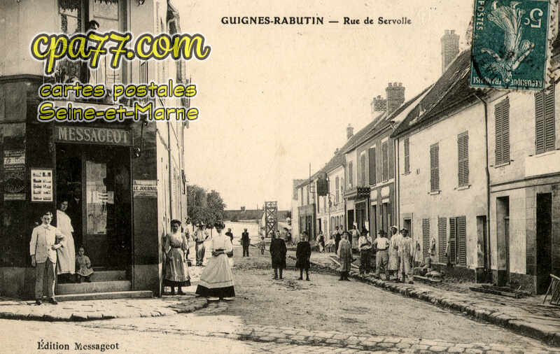 Guignes Rabutin (Seine-et-Marne) - Rue de Servolle