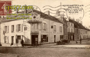 Guignes Rabutin (Seine-et-Marne) - Hôtel Ste-Barbe – Napoléon 1er a passé la nuit du 16 au 17 février 1814 dans cet hôtel