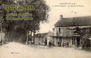 Guignes Rabutin (Seine-et-Marne) - Le Petit Nogent – La Route de Paris