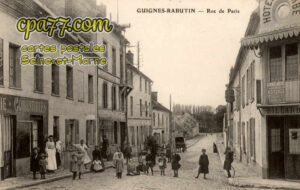 Guignes Rabutin (Seine-et-Marne) - Rue de Paris
